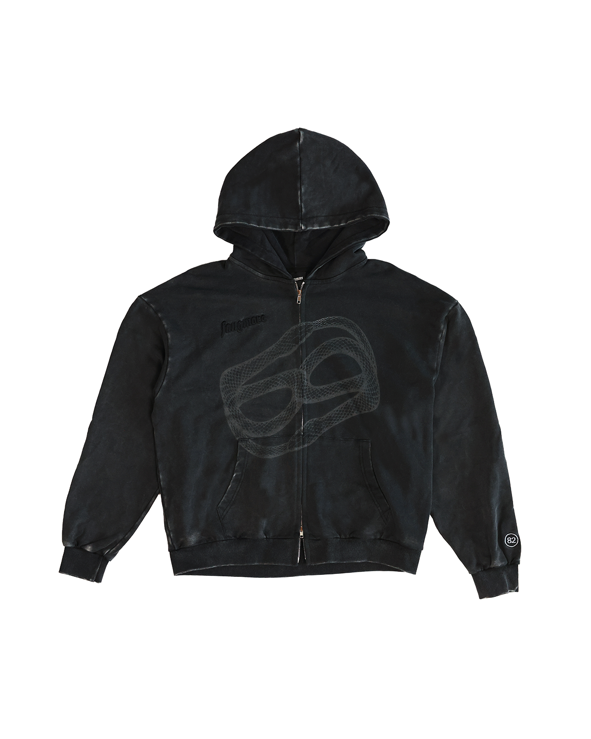 Snake Zip-up Hoodie – FANGMORE Snake Zip-up Hoodie – FANGMORE
