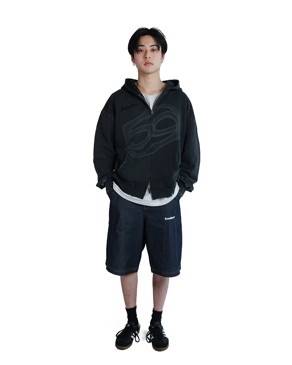 Snake Zip-up Hoodie