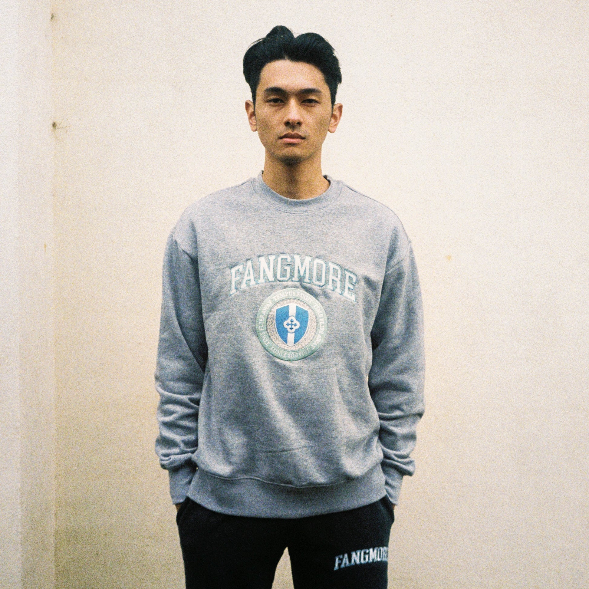 FANGMORE ACADEMY SWEATER - GREY - FANGMORE