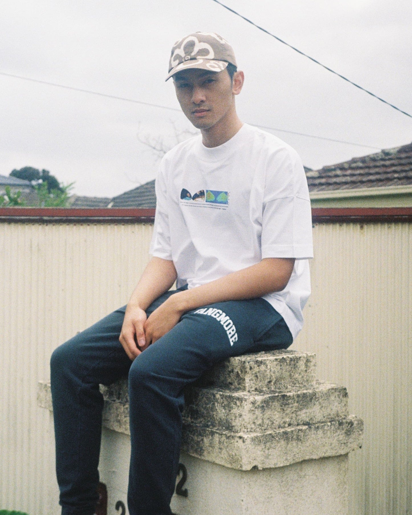 FANGMORE ACADEMY SWEATPANTS - CHARCOAL - FANGMORE