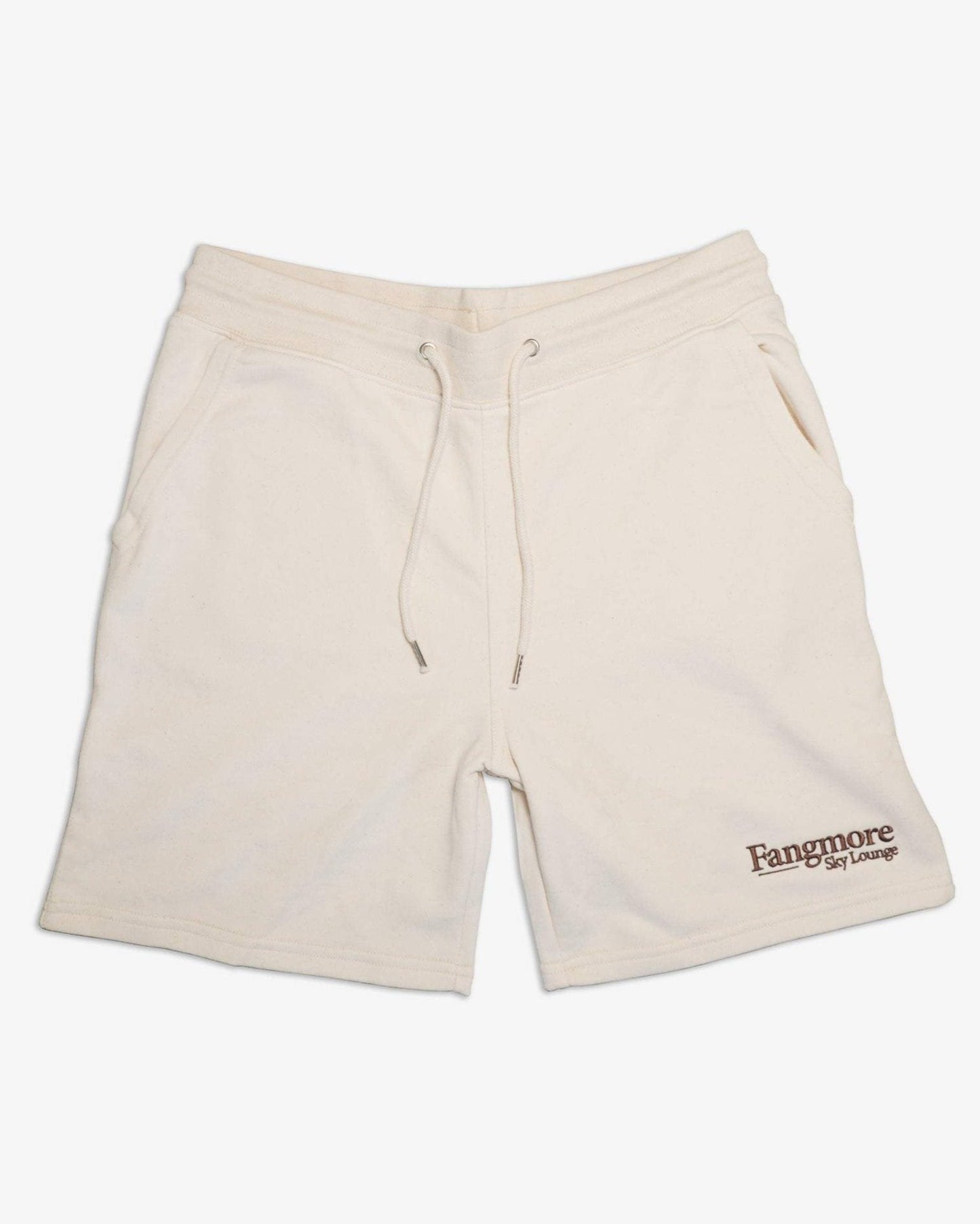 SKY LOUNGE SHORTS - CREAM - FANGMORE