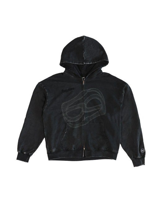Snake Zip-up Hoodie